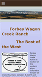 Mobile Screenshot of forbes-wagon-creek-roa.org